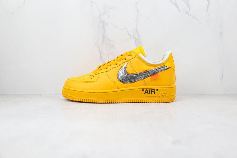 AIR FORCE 1 x OFF-WHITE 'ICA' UNIVERSITY GOLD [MASCULINO/FEMININO]