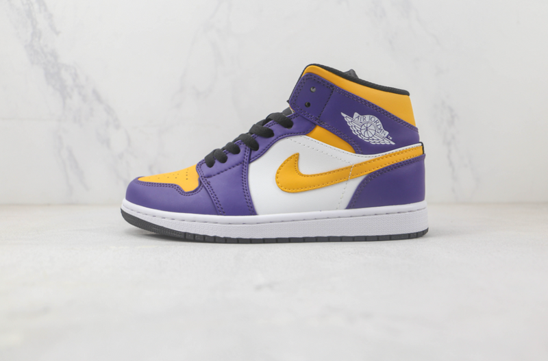 AIR JORDAN 1 MID x LAKERS [MASCULINO/FEMININO]