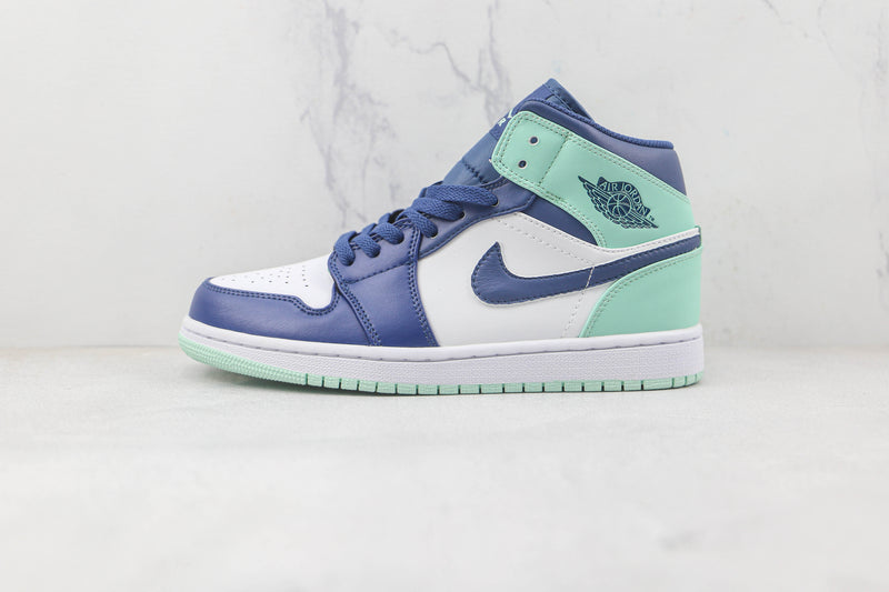 AIR JORDAN 1 MID x BLUE MINT [MASCULINO/FEMININO]