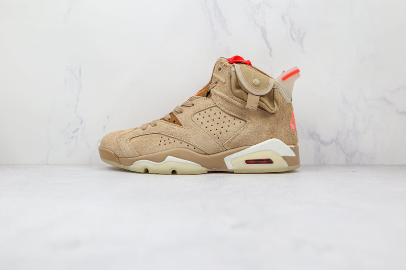 AIR JORDAN 6 x TRAVIS SCOTT ''BRITISH KHAK'' [MASCULINO/FEMININO]