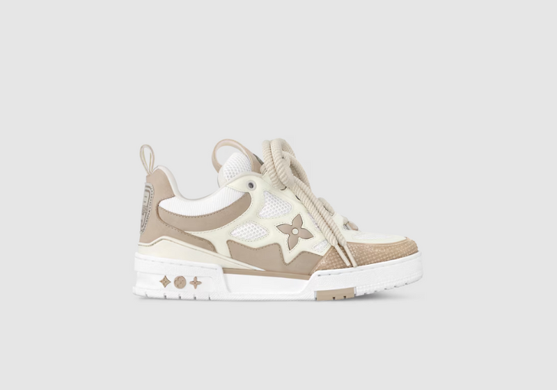 LOUIS VUITTON x SKATE 'BEIGE WHITE' [MASCULINO/FEMININO]