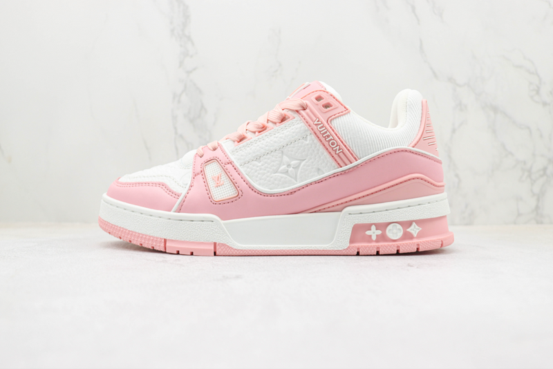 LOUIS VUITTON x TRAINER ''WHITE PINK''