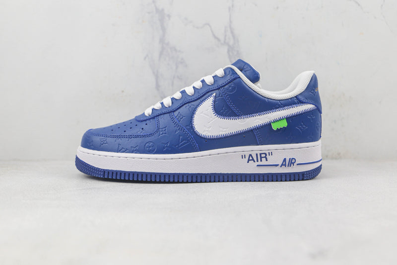 AIR FORCE 1 x LOUIS VUITTON  ''BLUE'' [MASCULINO/FEMININO]