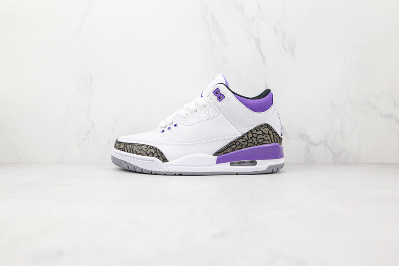 AIR JORDAN 3 x DARK IRIS [MASCULINO/FEMININO]