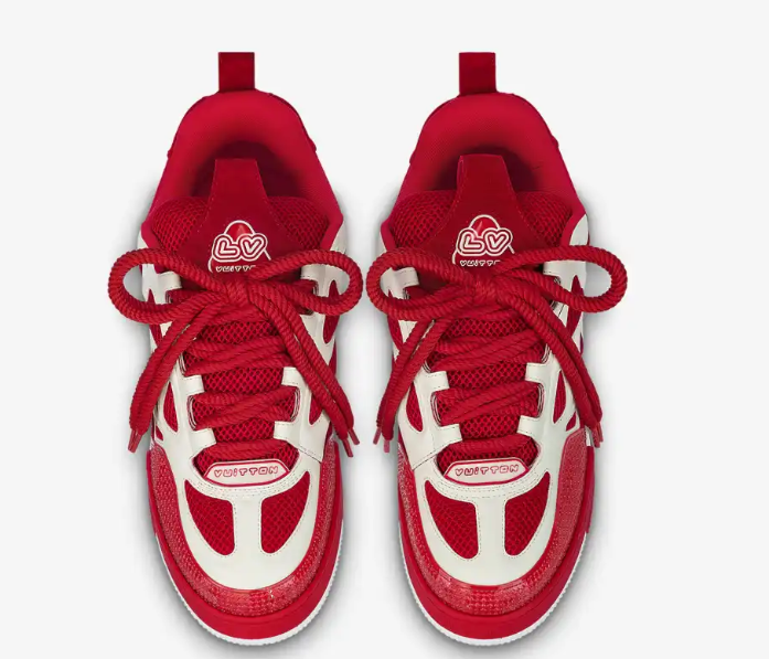 LOUIS VUITTON x SKATE 'RED WHITE' [MASCULINO/FEMININO]