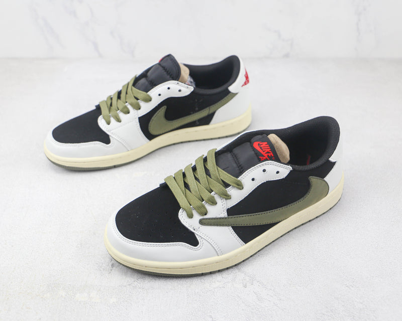 AIR JORDAN 1 LOW x TRAVIS SCOTT ''OLIVE'' [MASCULINO/FEMININO]