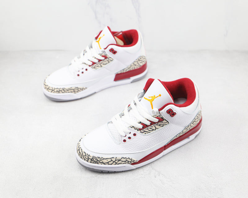 AIR JORDAN 3 x CARDIAL RED [MASCULINO/FEMININO]