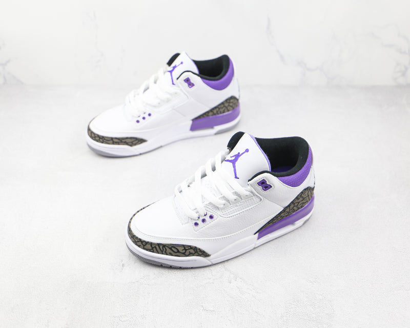 AIR JORDAN 3 x DARK IRIS [MASCULINO/FEMININO]