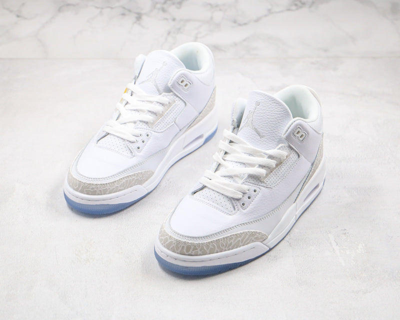 AIR JORDAN 3 x TRIPLE WHITE [MASCULINO/FEMININO]