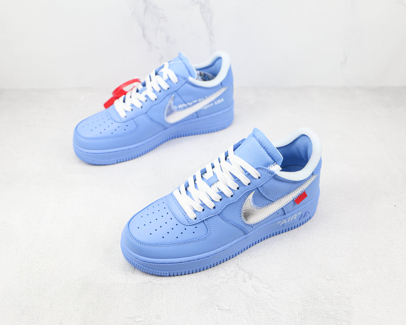 AIR FORCE 1 x OFF-WHITE 'MGA' UNIVERSITY BLUE [MASCULINO/FEMININO]