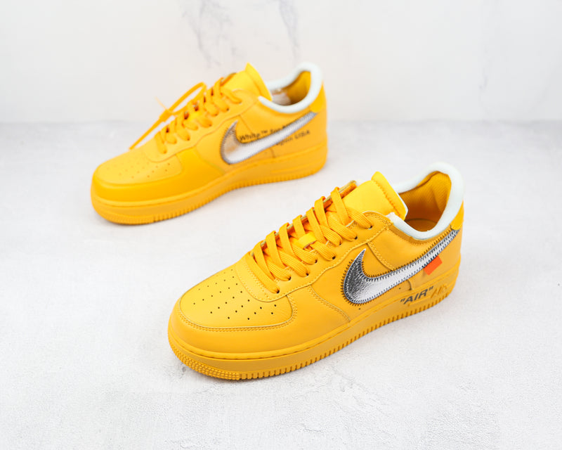 AIR FORCE 1 x OFF-WHITE 'ICA' UNIVERSITY GOLD [MASCULINO/FEMININO]