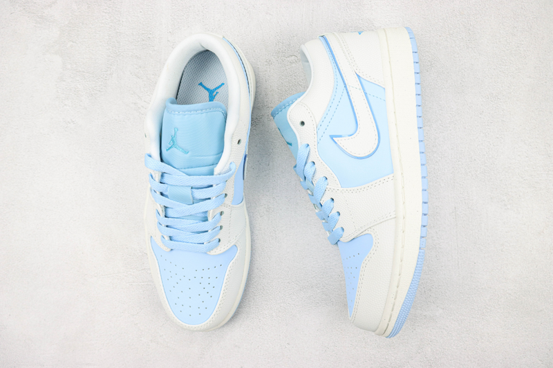 AIR JORDAN 1 LOW x REVERSE ICE BLUE