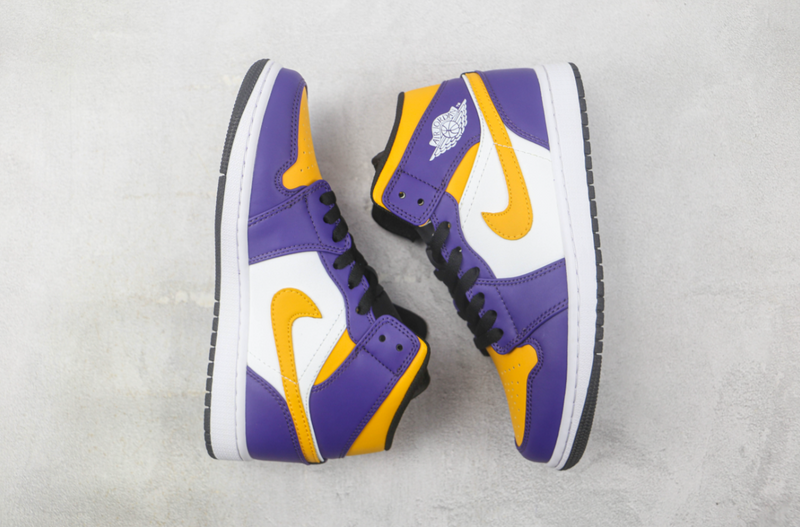 AIR JORDAN 1 MID x LAKERS [MASCULINO/FEMININO]