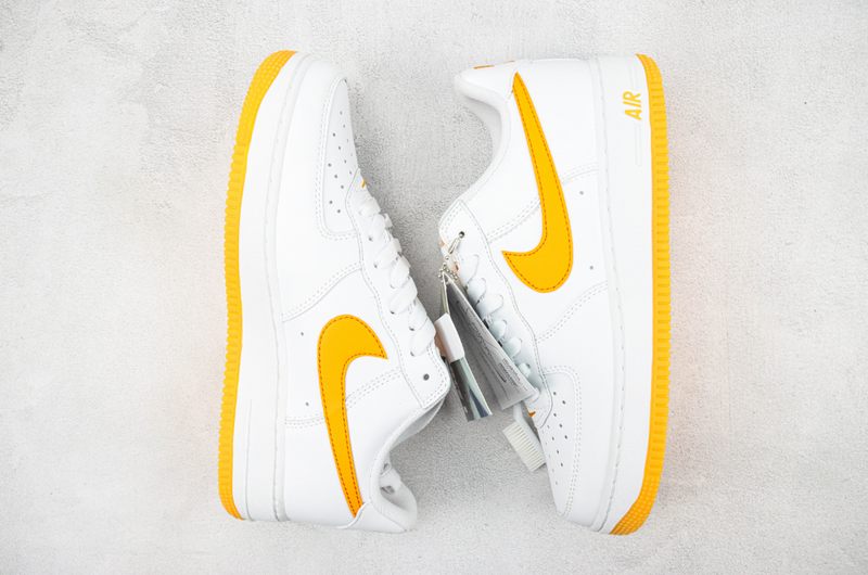 AIR FORCE 1 x WATERPROOF WHITE ORANGE [MASCULINO/FEMININO]