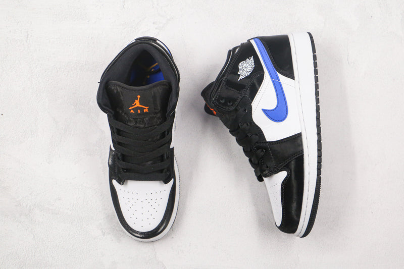 AIR JORDAN 1 MID x BLACK RACER BLUE WHITE GS [MASCULINO/FEMININO]