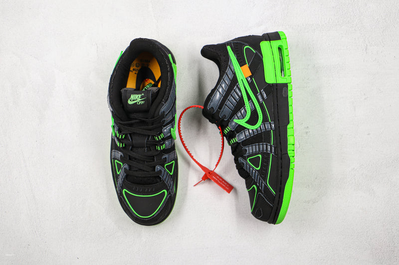 OFF-WHITE x NIKE DUBBER DUNK 'GREEN STRIKE' [MASCULINO/FEMININO]