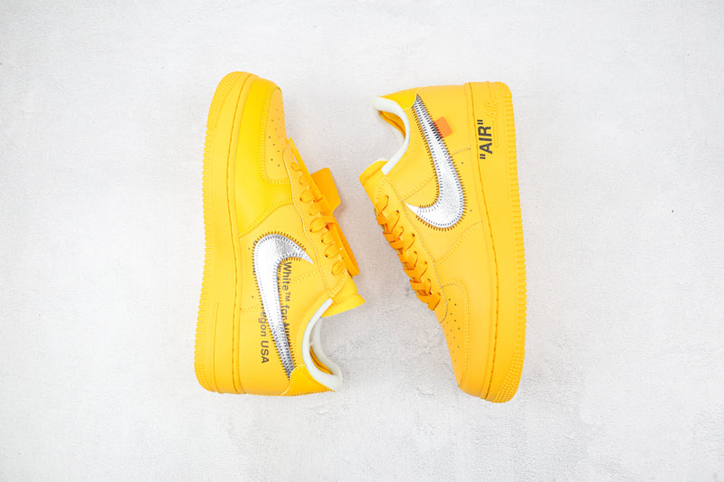 AIR FORCE 1 x OFF-WHITE 'ICA' UNIVERSITY GOLD [MASCULINO/FEMININO]