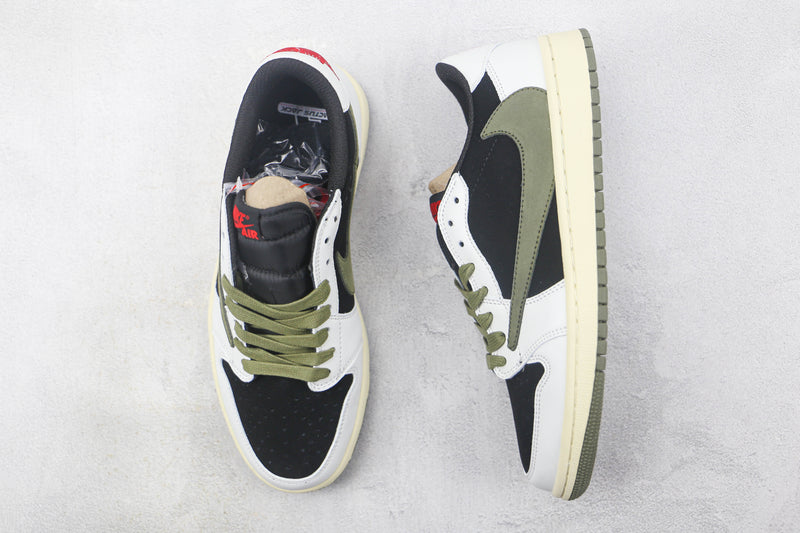 AIR JORDAN 1 LOW x TRAVIS SCOTT ''OLIVE'' [MASCULINO/FEMININO]