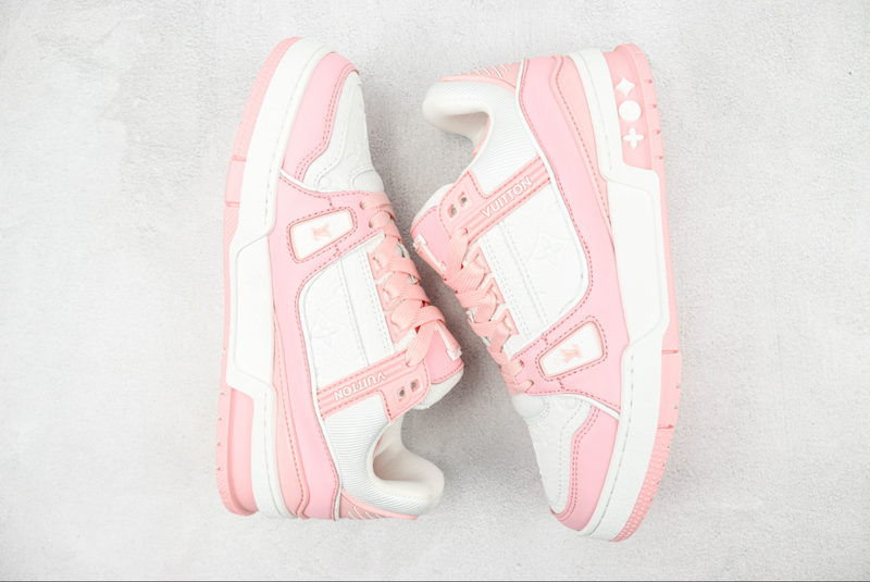 LOUIS VUITTON x TRAINER ''WHITE PINK''