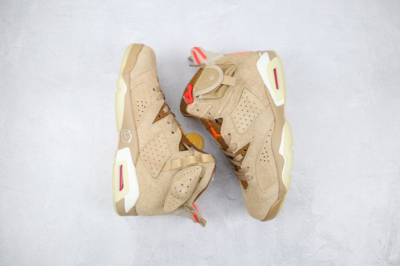 AIR JORDAN 6 x TRAVIS SCOTT ''BRITISH KHAK'' [MASCULINO/FEMININO]