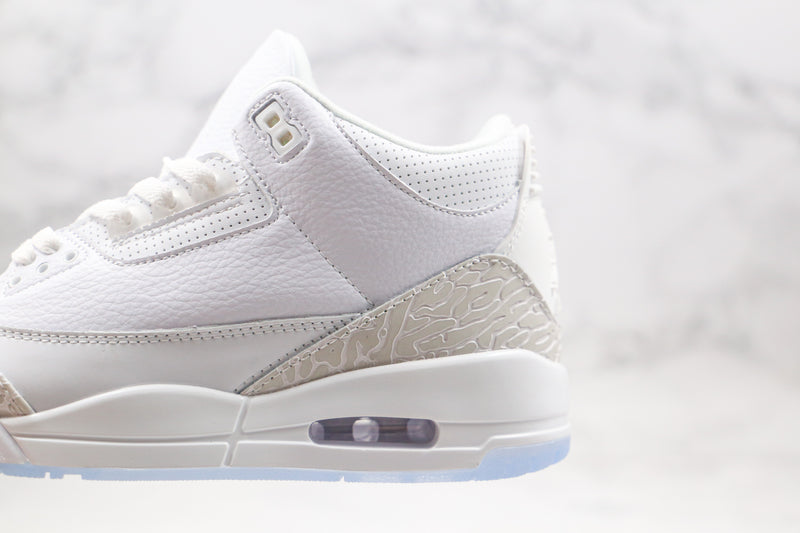 AIR JORDAN 3 x TRIPLE WHITE [MASCULINO/FEMININO]