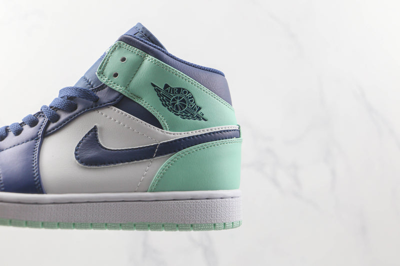 AIR JORDAN 1 MID x BLUE MINT [MASCULINO/FEMININO]