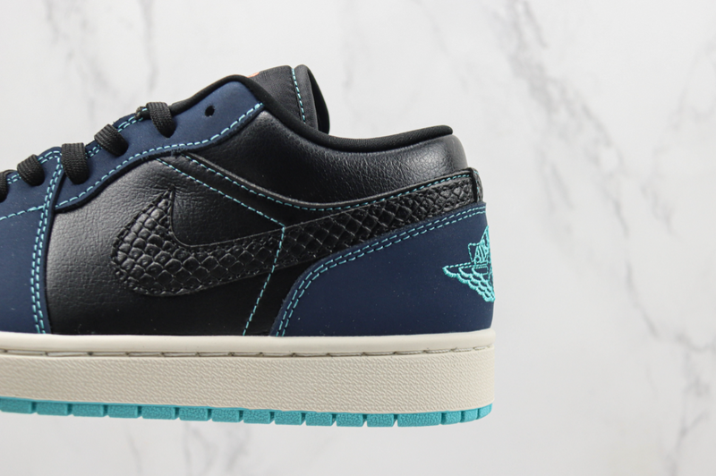 AIR JORDAN 1 LOW x BLACK BLUE [MASCULINO/FEMININO]