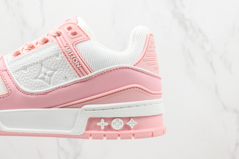 LOUIS VUITTON x TRAINER ''WHITE PINK''