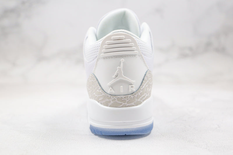 AIR JORDAN 3 x TRIPLE WHITE [MASCULINO/FEMININO]