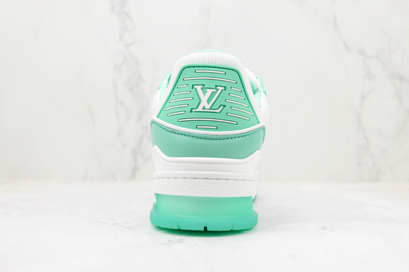 LOUIS VUITTON x TRAINER ''WHITE GREEN''