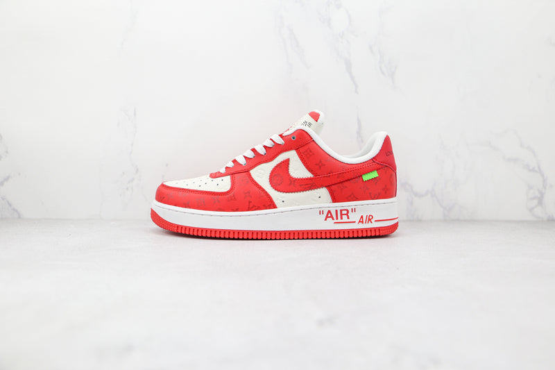 AIR FORCE 1 x LOUIS VUITTON  BY VIRGIL ''ABLOH WHITE RED'' [LV] - [MASCULINO/FEMININO]