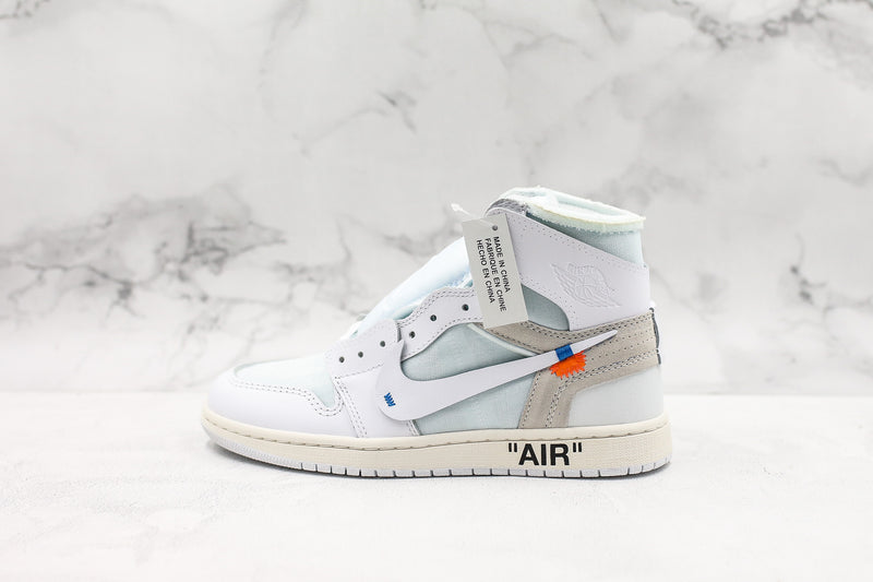 AIR JORDAN 1 HIGH x OFF-WHITE ''WHITE'' [MASCULINO/FEMININO]