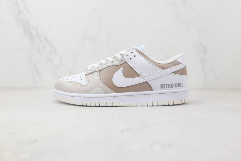 DUNK LOW x BROWN WHITE CAMOUFLAGE [MASCULINO/FEMININO]