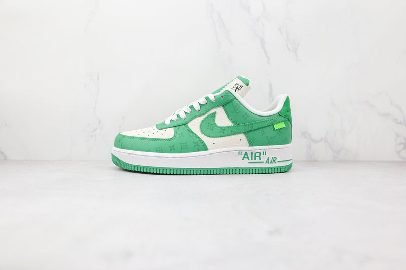 AIR FORCE 1 x LOUIS VUITTON  BY VIRGIL ''ABLOH WHITE GREEN'' [LV] - [MASCULINO/FEMININO]