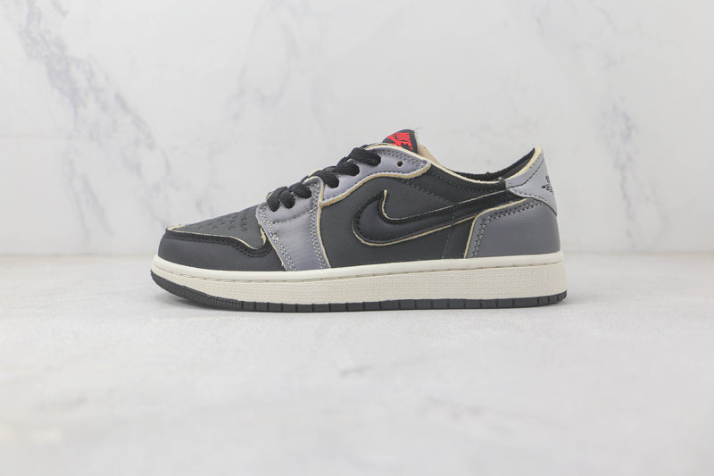 AIR JORDAN 1 LOW OG EX x BLACK AND SMOKE GREY [MASCULINO/FEMININO]