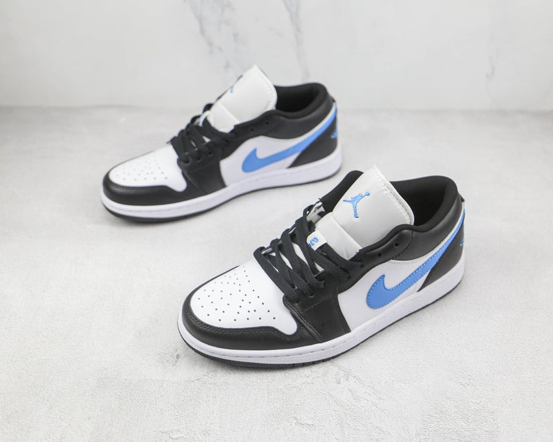 AIR JORDAN 1 LOW x  BLACK UNIVERSITY BLUE [MASCULINO/FEMININO]