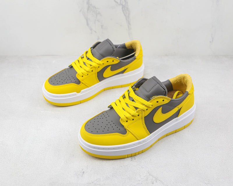 AIR JORDAN 1 LOW ELEVATE x YELLOW GREY [FEMININO]