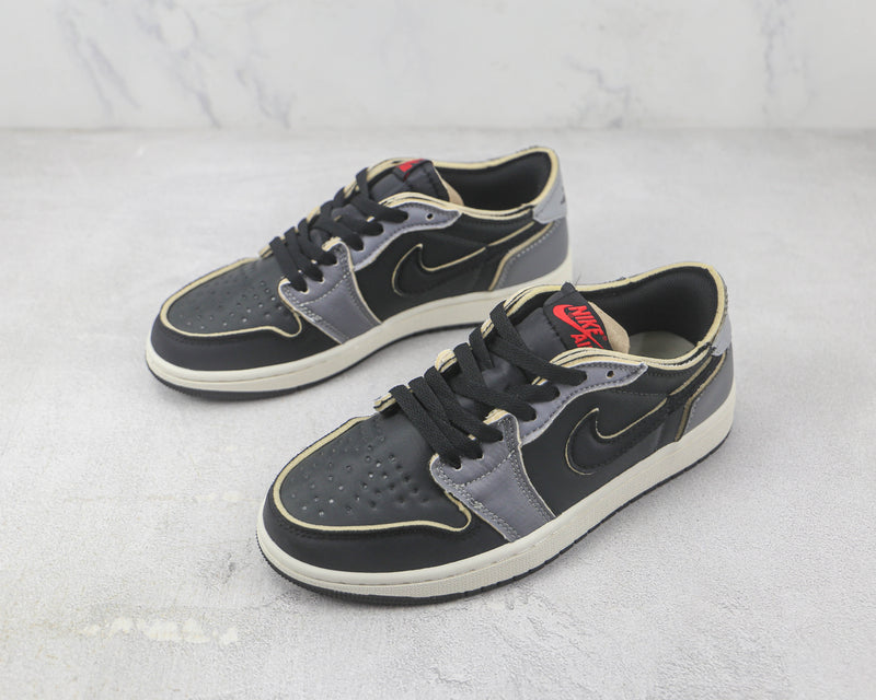 AIR JORDAN 1 LOW OG EX x BLACK AND SMOKE GREY [MASCULINO/FEMININO]