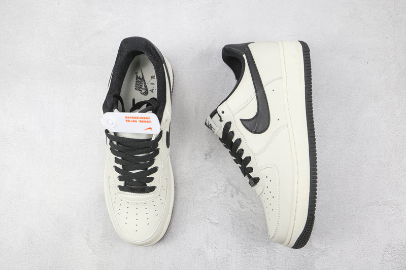 AIR FORCE 1 x BEGE BLACK [MASCULINO/FEMININO]