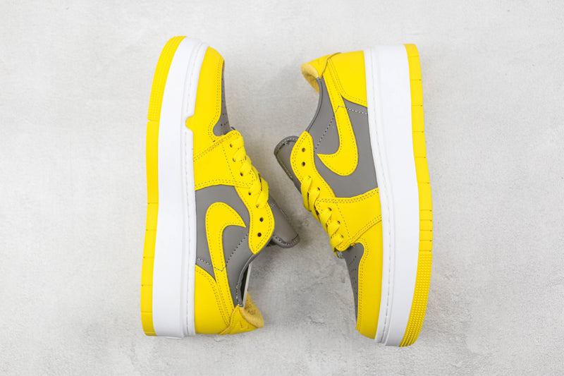 AIR JORDAN 1 LOW ELEVATE x YELLOW GREY [FEMININO]