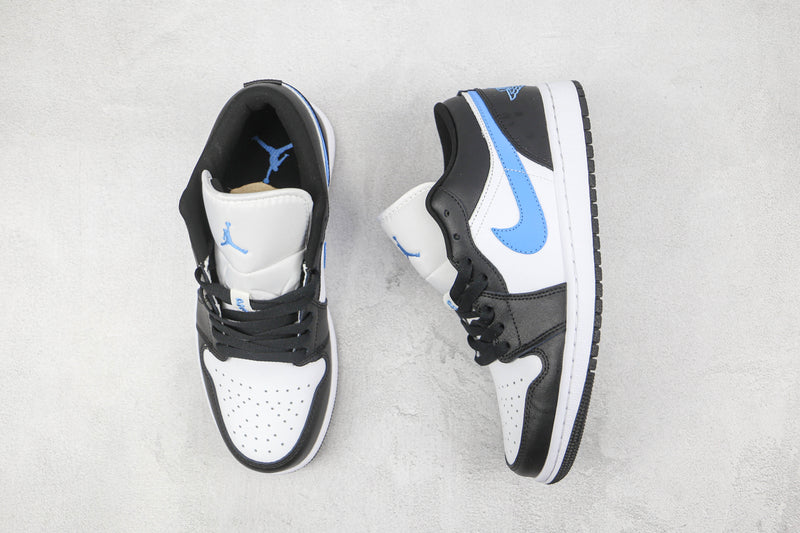 AIR JORDAN 1 LOW x  BLACK UNIVERSITY BLUE [MASCULINO/FEMININO]