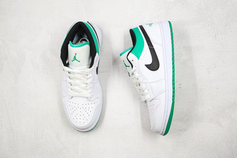 AIR JORDAN 1 LOW x WHITE LUCKY GREEN [MASCULINO/FEMININO]