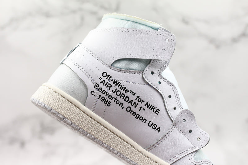 AIR JORDAN 1 HIGH x OFF-WHITE ''WHITE'' [MASCULINO/FEMININO]