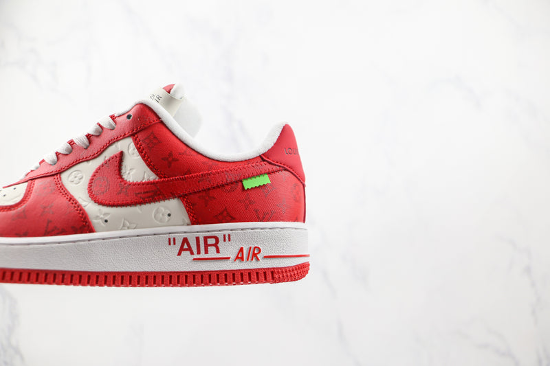 AIR FORCE 1 x LOUIS VUITTON  BY VIRGIL ''ABLOH WHITE RED'' [LV] - [MASCULINO/FEMININO]