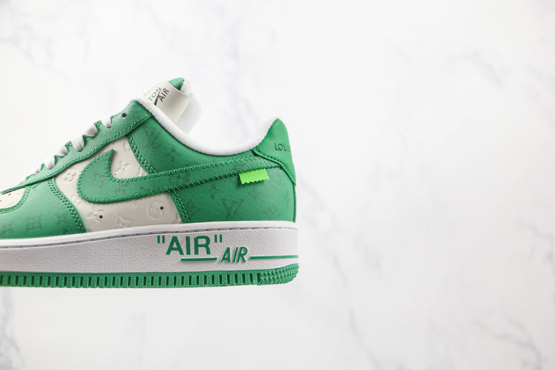 AIR FORCE 1 x LOUIS VUITTON  BY VIRGIL ''ABLOH WHITE GREEN'' [LV] - [MASCULINO/FEMININO]