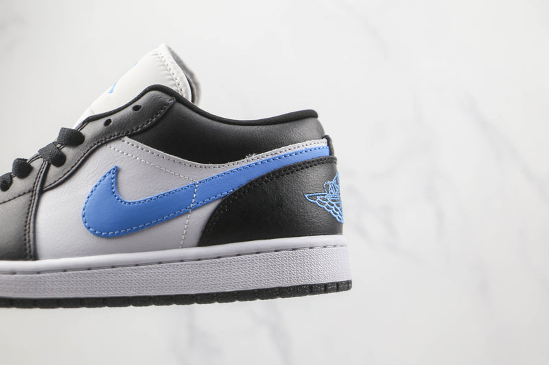 AIR JORDAN 1 LOW x  BLACK UNIVERSITY BLUE [MASCULINO/FEMININO]