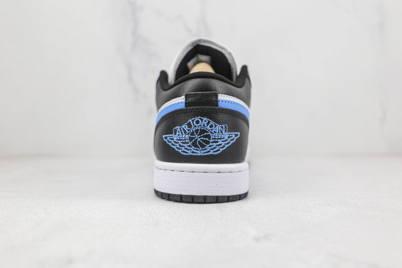 AIR JORDAN 1 LOW x  BLACK UNIVERSITY BLUE [MASCULINO/FEMININO]