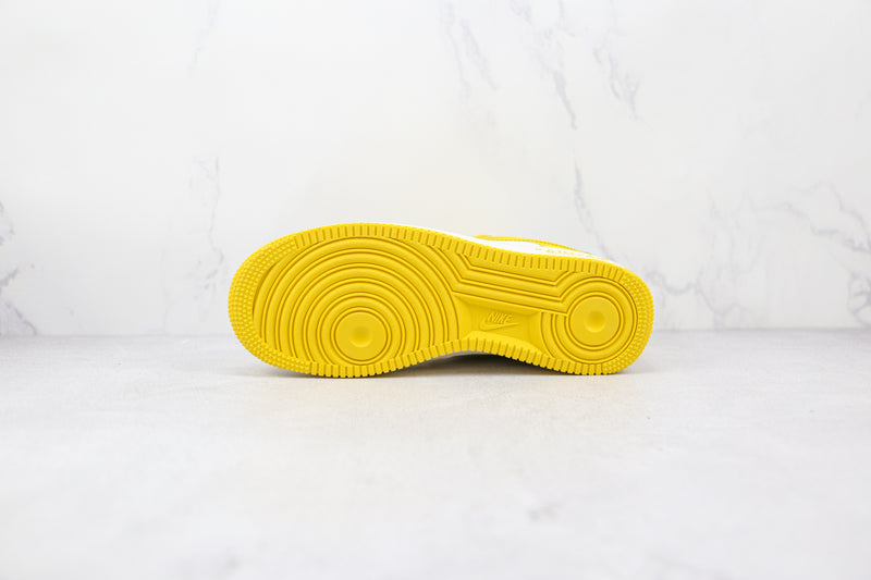 AIR FORCE 1 x LOUIS VUITTON  BY VIRGIL ''ABLOH WHITE YELLOW'' [LV] - [MASCULINO/FEMININO]